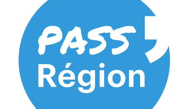 Logo Pass'Région - bleu