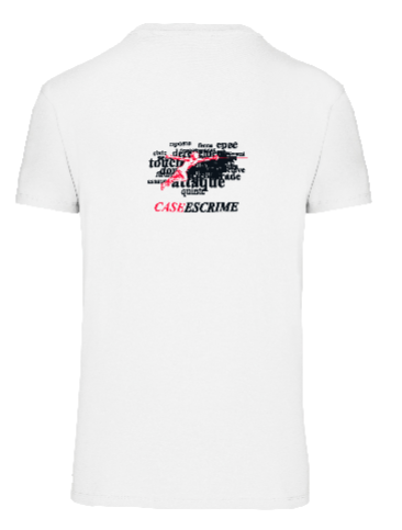 T-shirt Bio Blanc - Dos