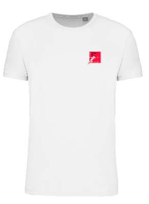 T-shirt Bio Blanc - Face