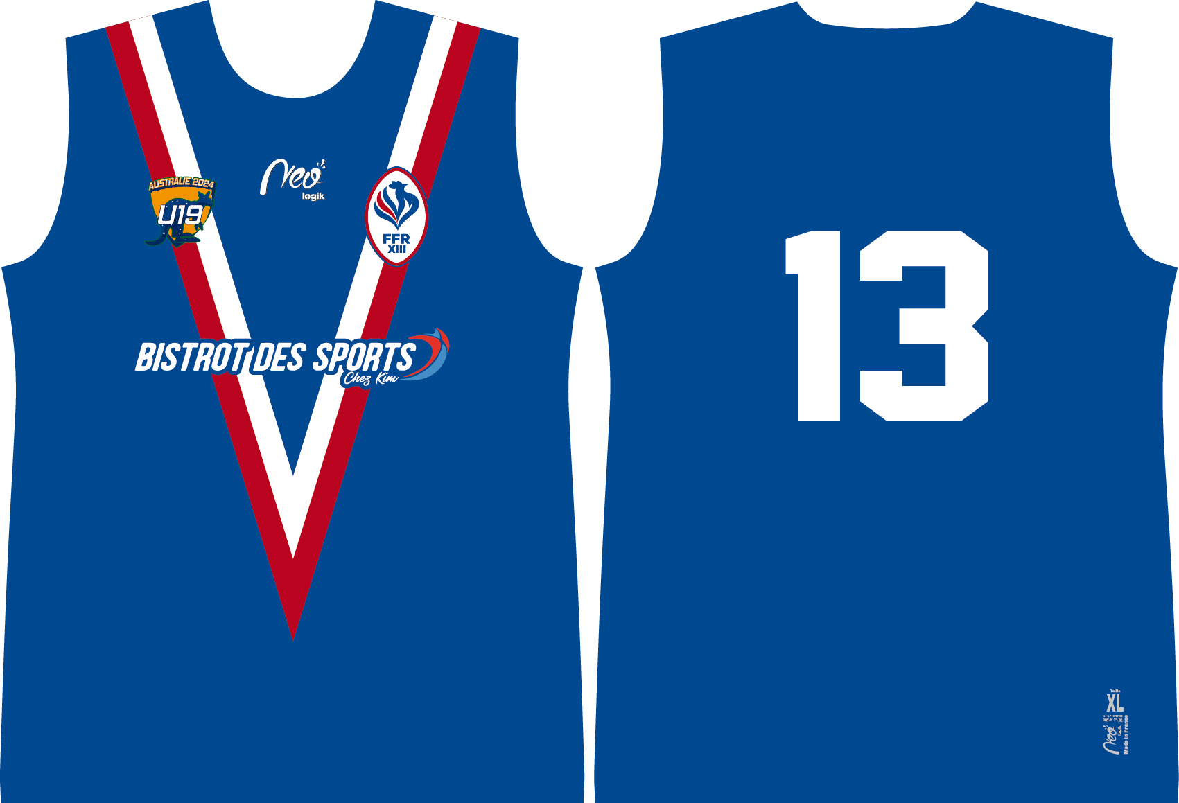 Maillot Effective XL Bistrot des sports